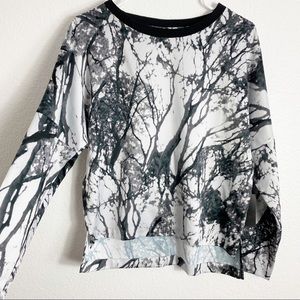 TROUVE | Nature Tree Abstract Print Top